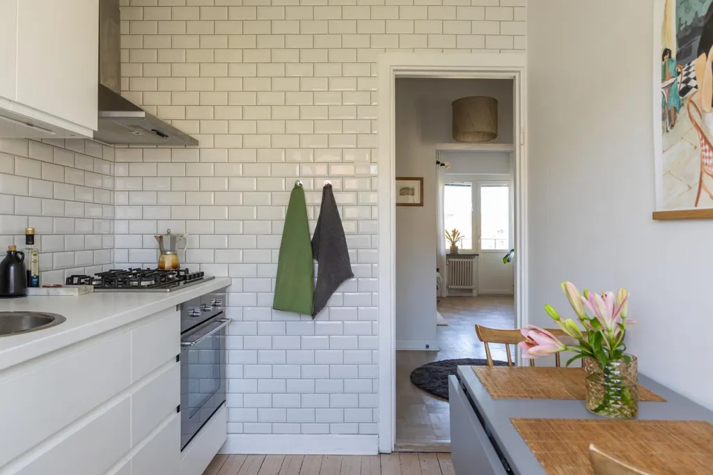 Cuisine - Apartment with Balcony in Sorgenfri, Malmö