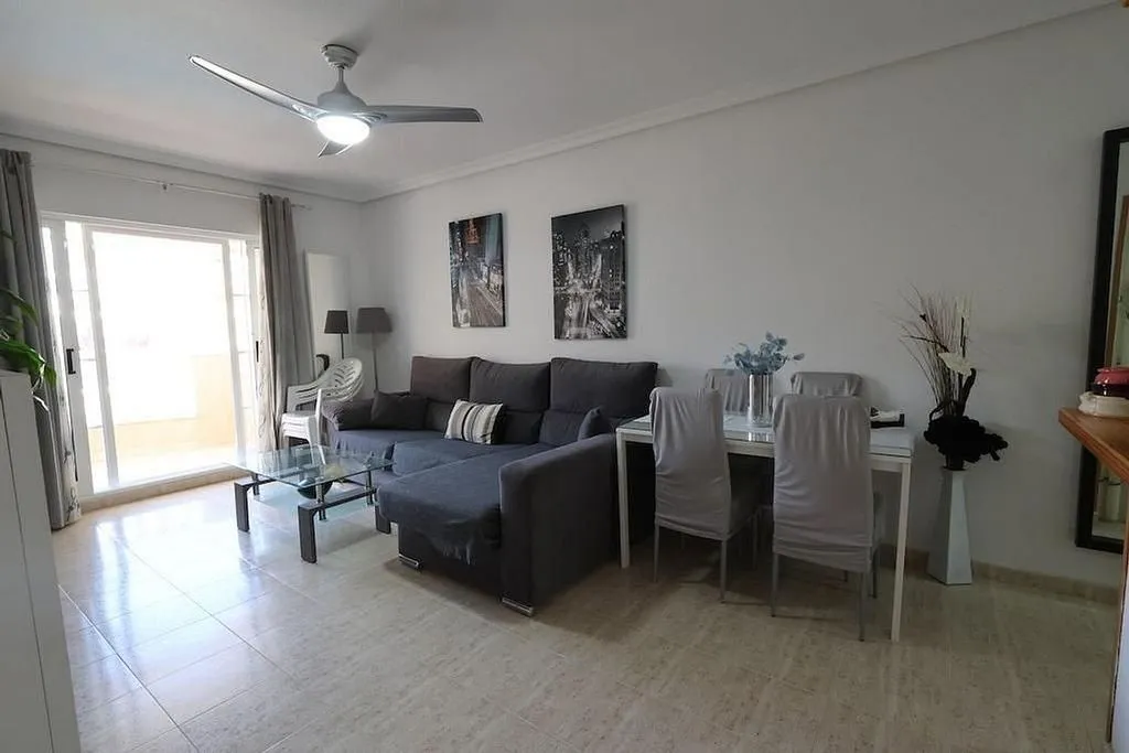 Séjour - Apartment with Pool and Terrace in La Mata