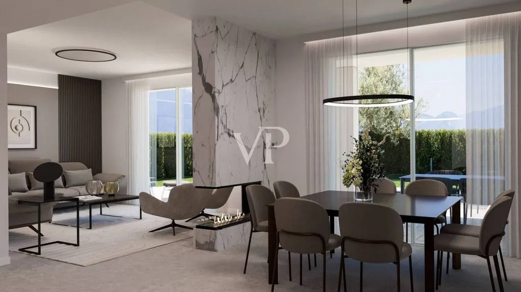 Söögituba - Contemporary Villa with Pool in Moniga del Garda