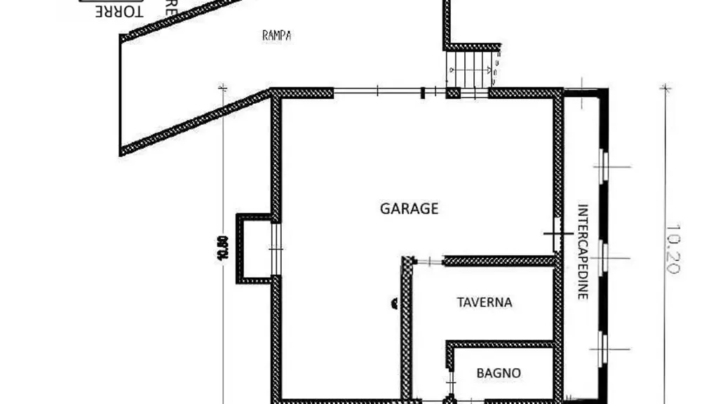 Plan - Modern Villa with Garden in Cavedago