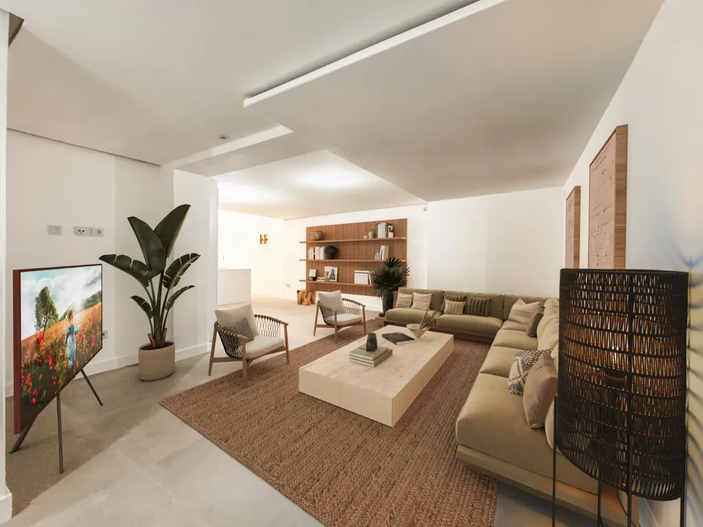 Séjour - Renovated Apartment in Alicante Old Town