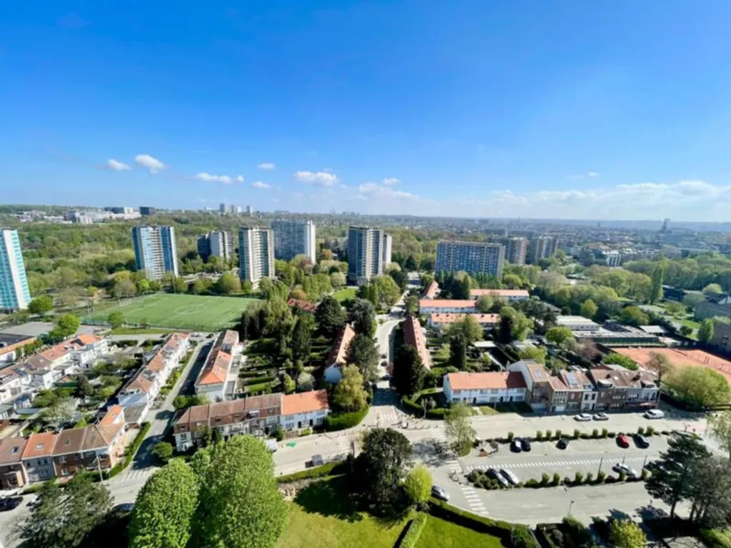 Õhuvaade - Apartment with City View in Ganshoren