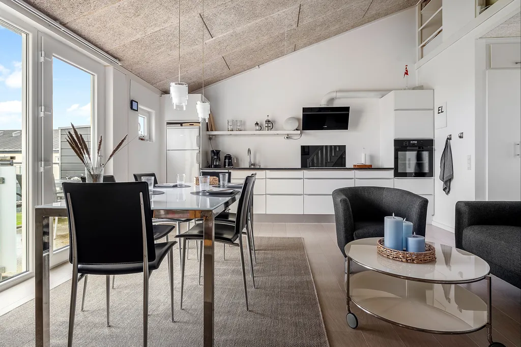 Salle à manger - Apartment with Sea View in Løkken