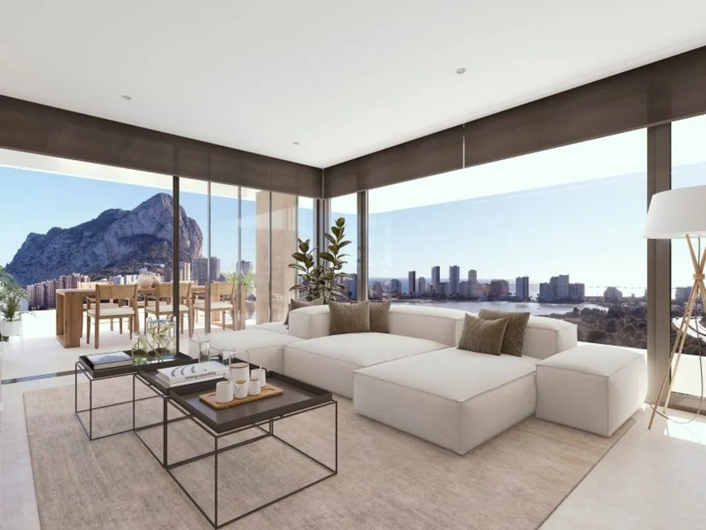 Séjour - Luxury Apartment with Pool in Calpe