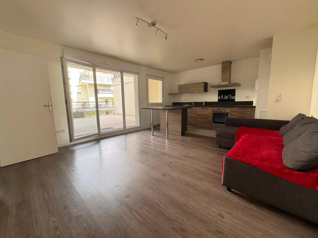 Séjour - Appartement T2 avec Terrasse dans Résidence de Standing