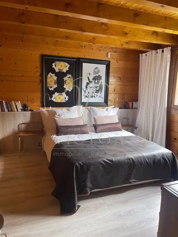 Chambres - Chalet de luxe avec vue montagne à Megève