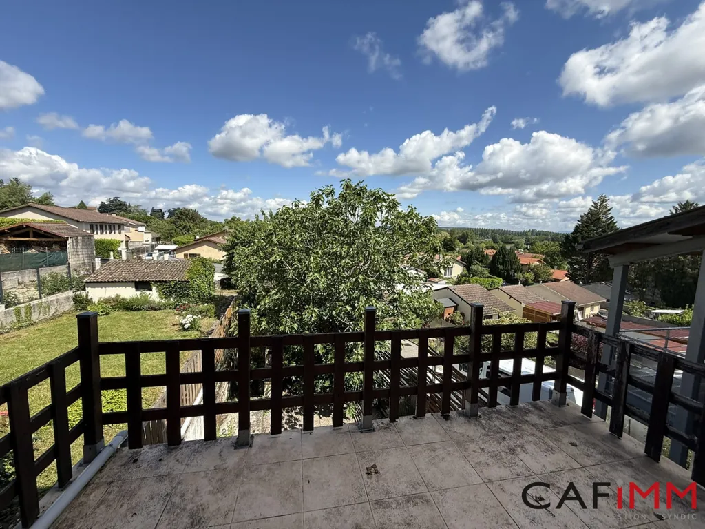 Balcony - Charming Stone House with Garden in La Grive