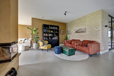 Soggiorno - House with Waterfront Setting in Dronten