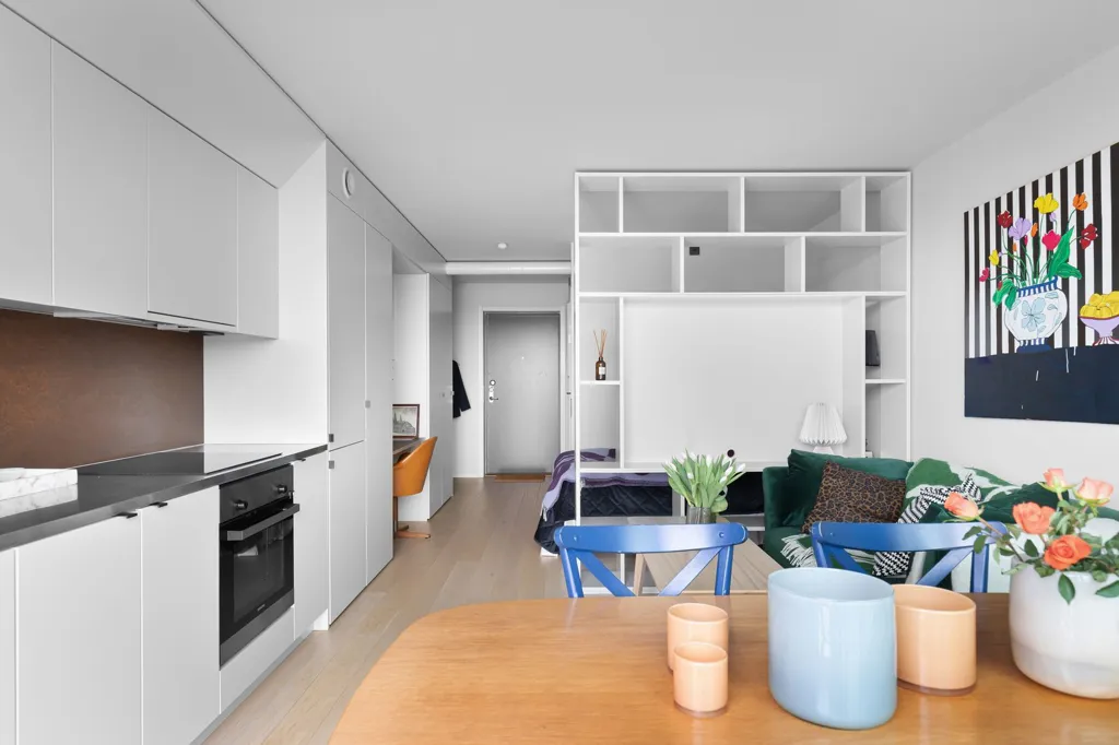 Salle à manger - Modern Apartment with Balcony in Uppsala