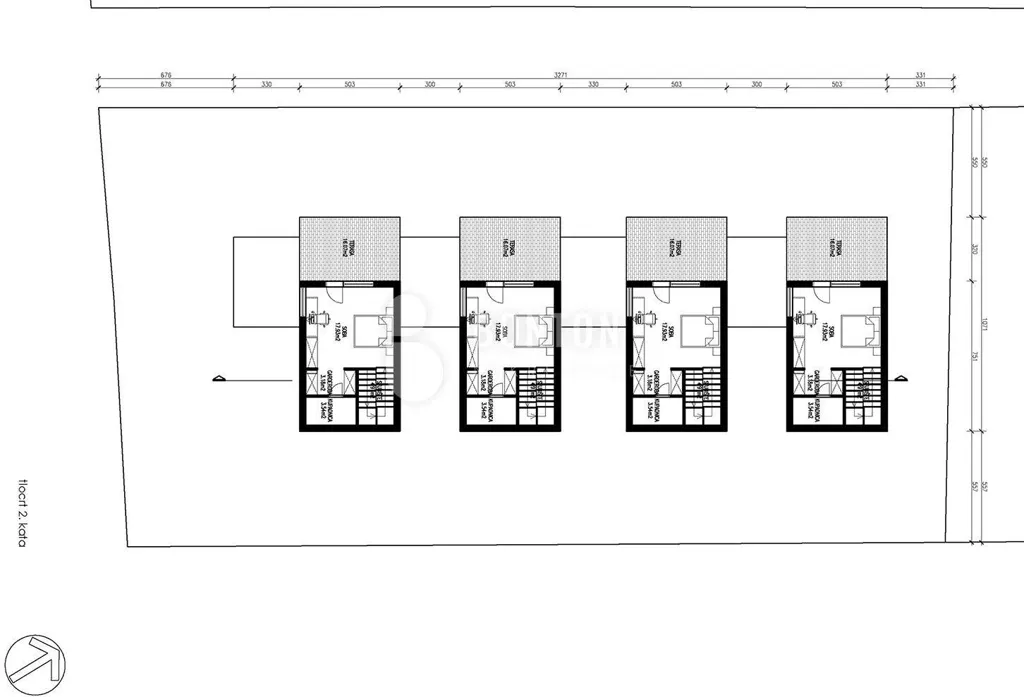Plan - Villa with Pool in Rtina, Ražanac