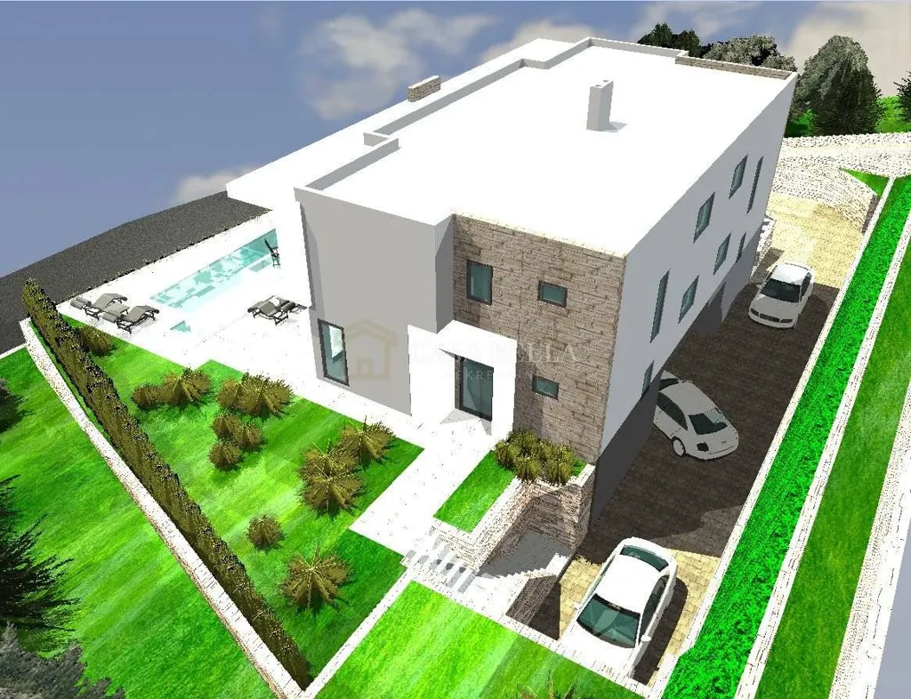 Duplex House with Pool in Kostrena