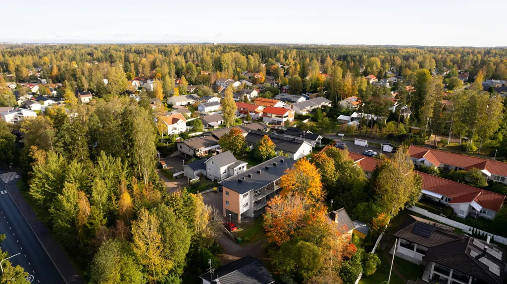 Vista aerea - Compact Studio with South Balcony in Vantaa