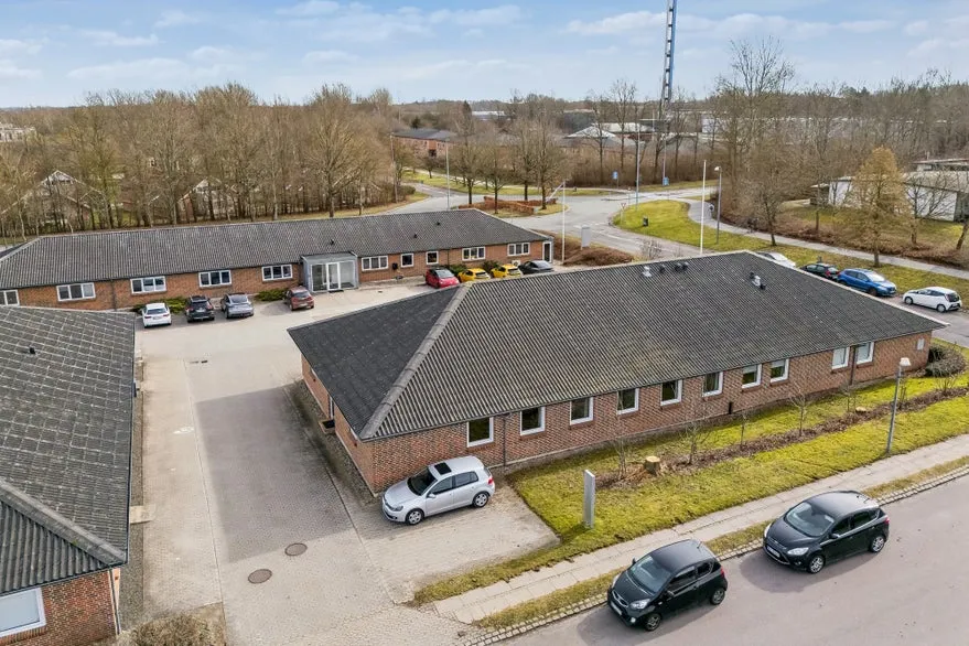 Vue aérienne - Office Space with Loft in Odense SØ