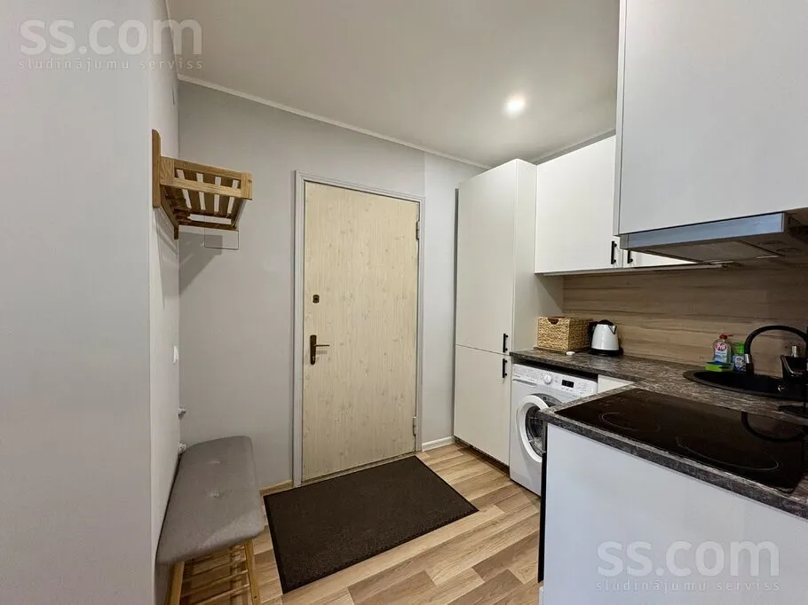Cucina - Bright Apartment with Balcony in Āgenskalns, Riga