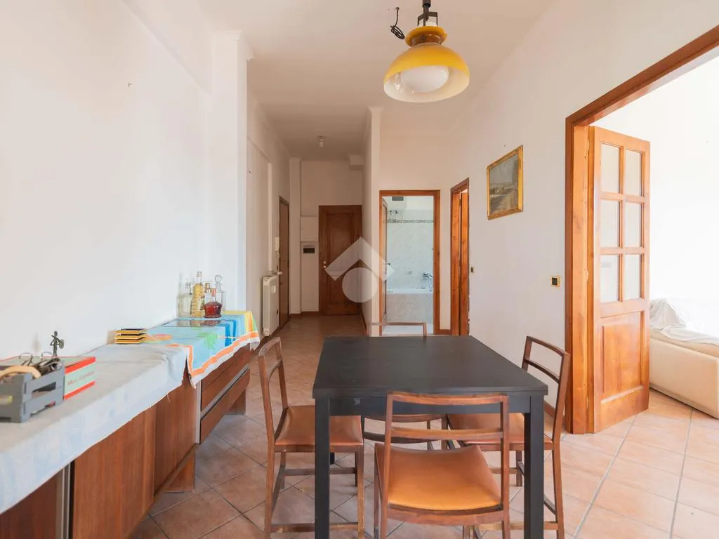 Sala da pranzo - Apartment with Panoramic Balcony in Rome