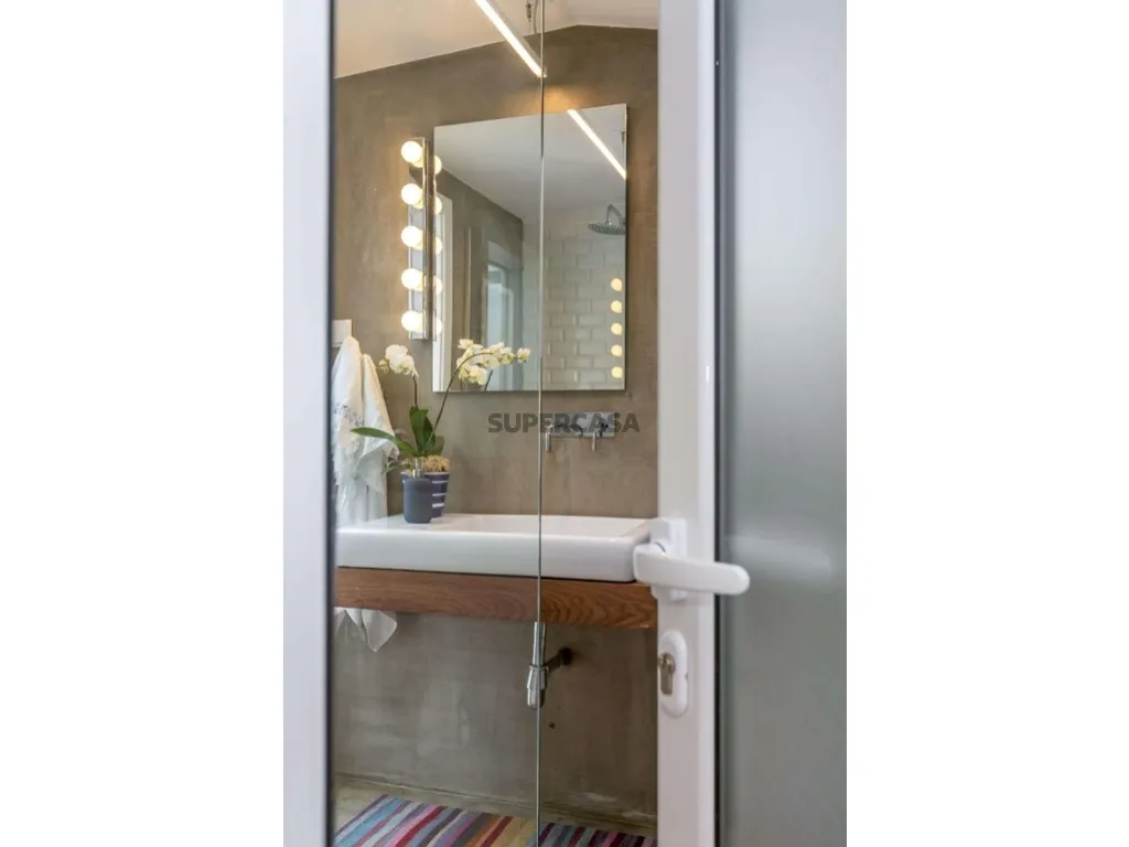 Salles de bain - 1-Bedroom Apartment with Terrace in Estrela, Lisbon