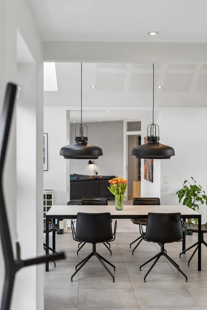 Dining Room - Architectural Villa in Hastrup