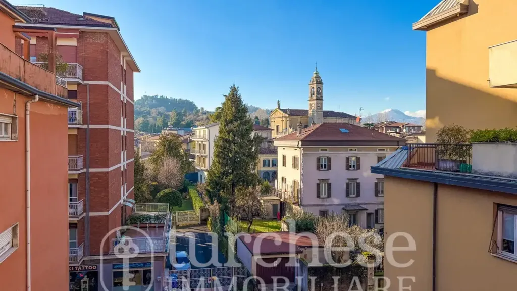 Balcony - Modernised Two-Bedroom Apartment in Bergamo