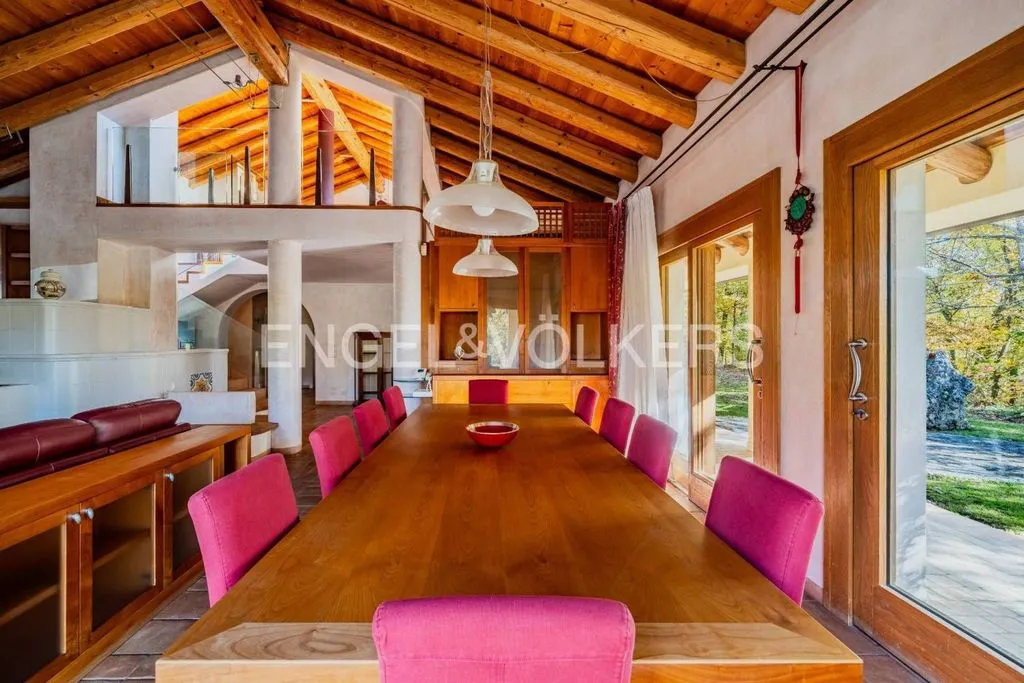 Sala da pranzo - Luxury Villa with Private Forest in Refrontolo