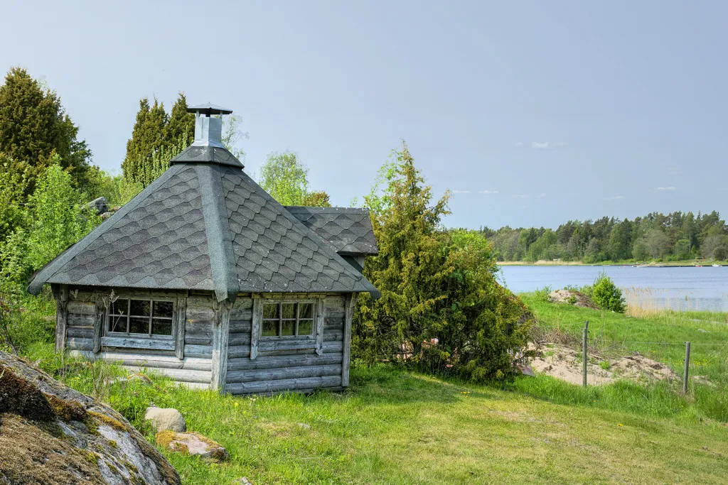 Extérieur - Waterfront House with Boat Slip in Gräddö