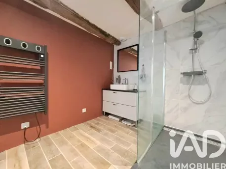 Salles de bain - Longère rénovée avec jardin à Guenroc