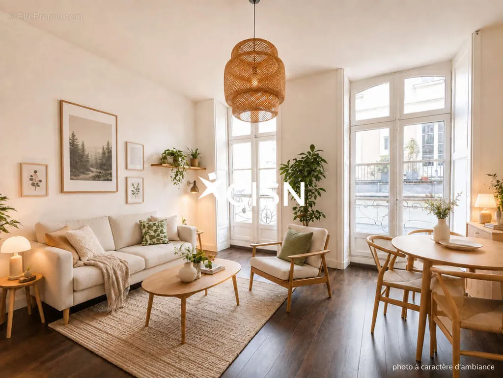 Soggiorno - Charming Apartment near Nantes Cathedral