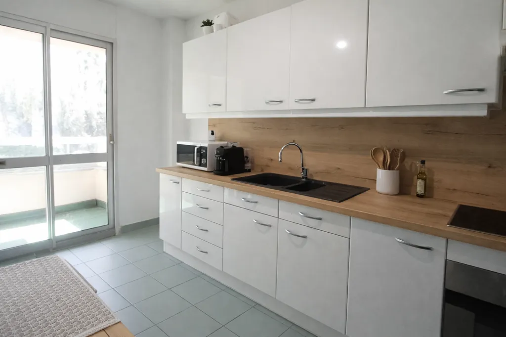 Cuisine - Appartement T4 avec loggia à Narbonne