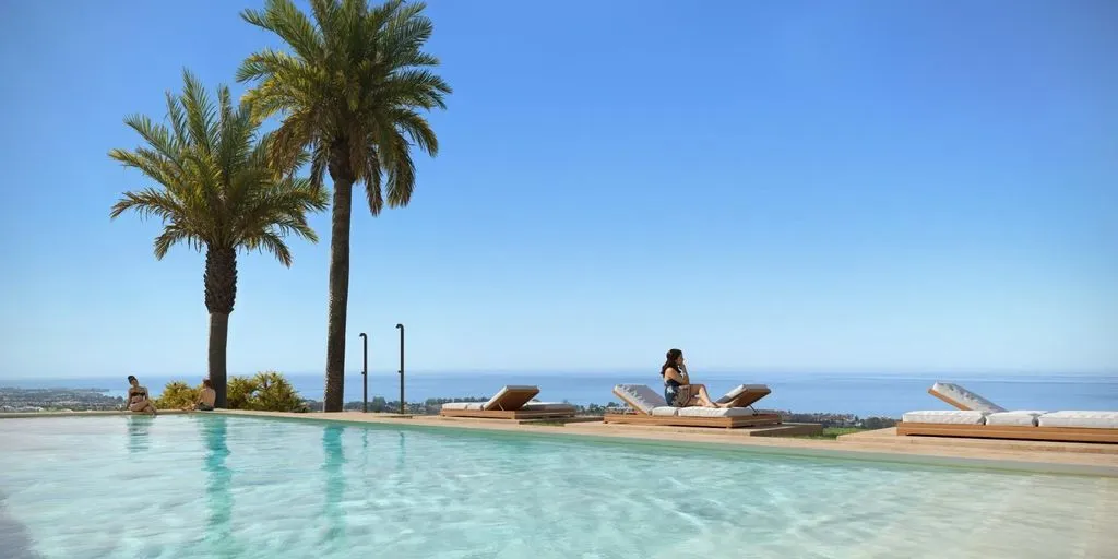 Piscine - Luxury Apartment with Sea View in Estepona