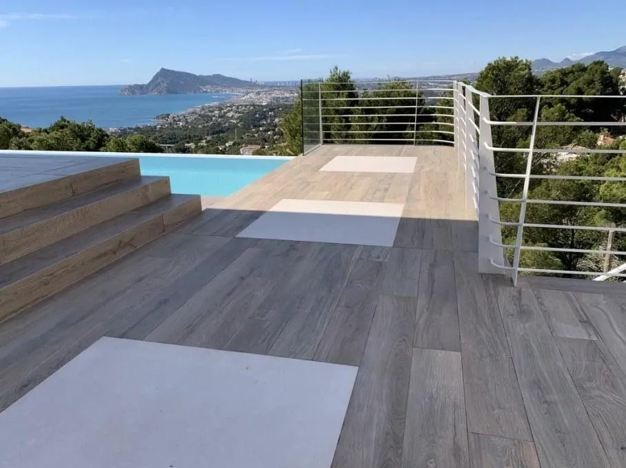 Terrasse - Sea-View Villa with Pool in Altea, Alicante