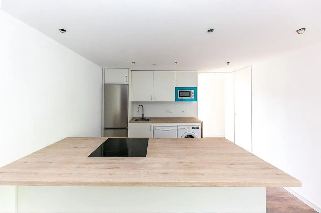 Köök - Apartment with Terrace in Fuengirola