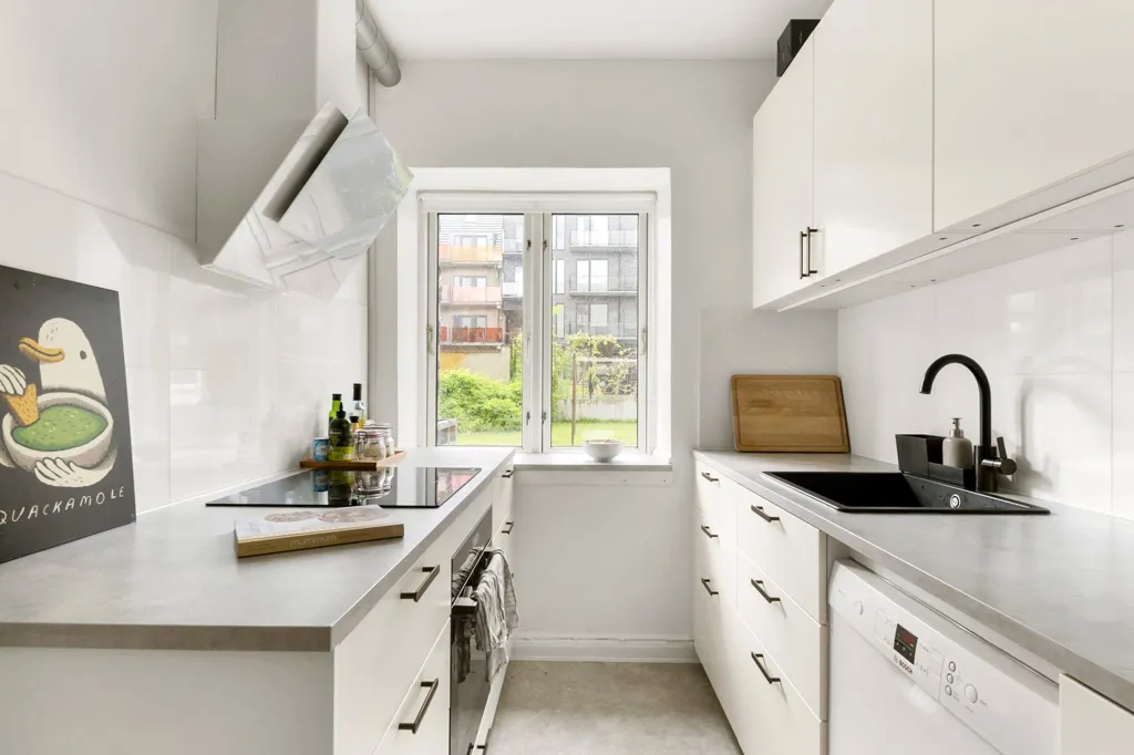 Cucina - Apartment with Brick Facade in Odense C