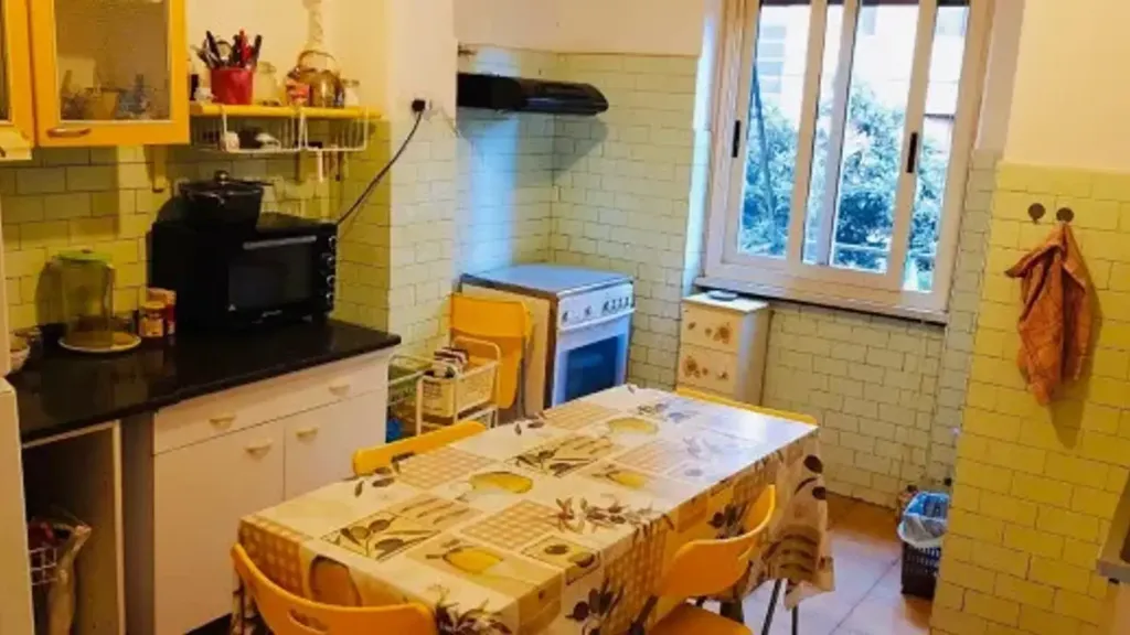 Köök - Spacious Penthouse with Metro Access in Rome