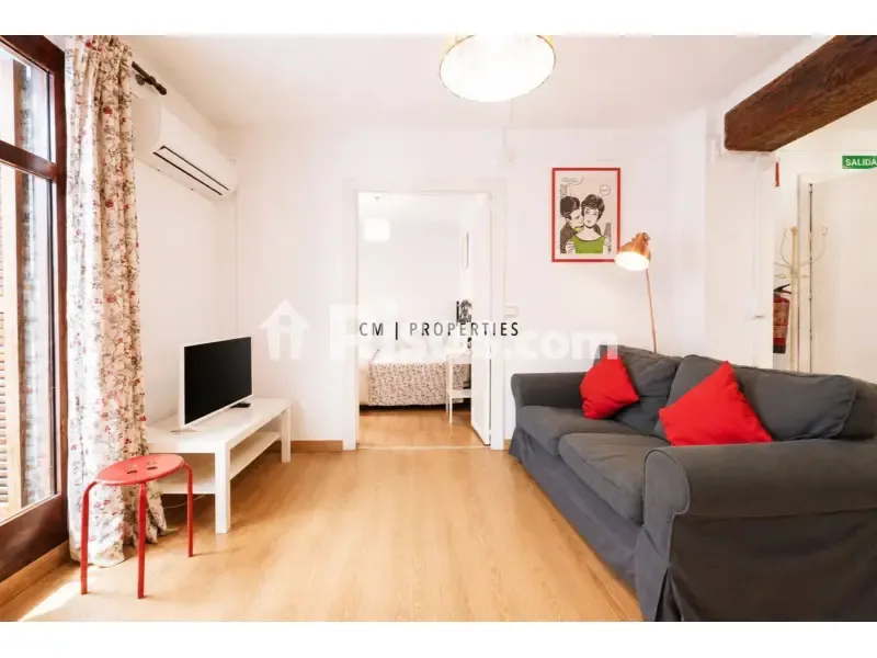 Séjour - Apartment with Balcony in Valencia's El Carmen