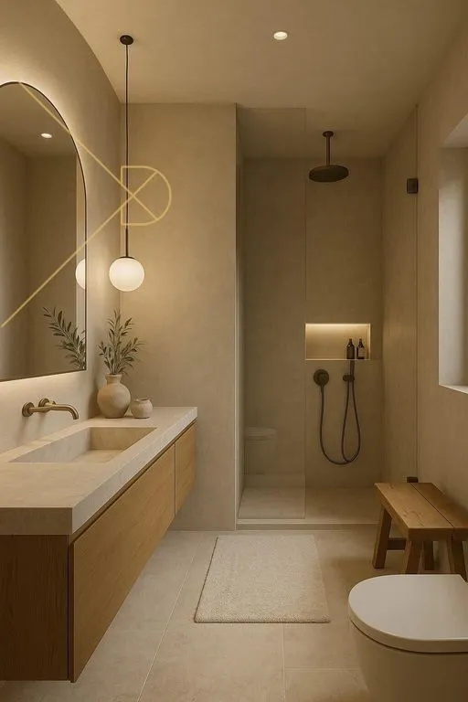 Salles de bain - Luxury Apartment with Catalan Vault in Barcelona
