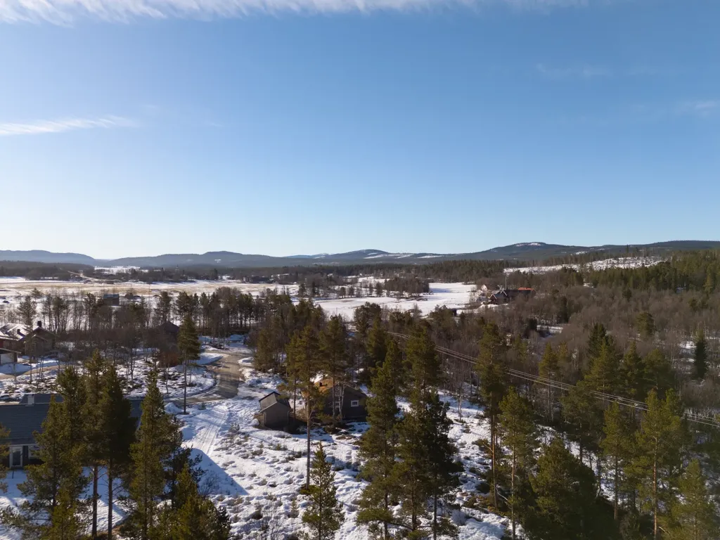 Õhuvaade - Corner Plot with Ski Access in Ljusnedal