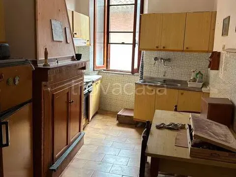 Cuisine - Apartment with Panoramic Terrace in Priverno
