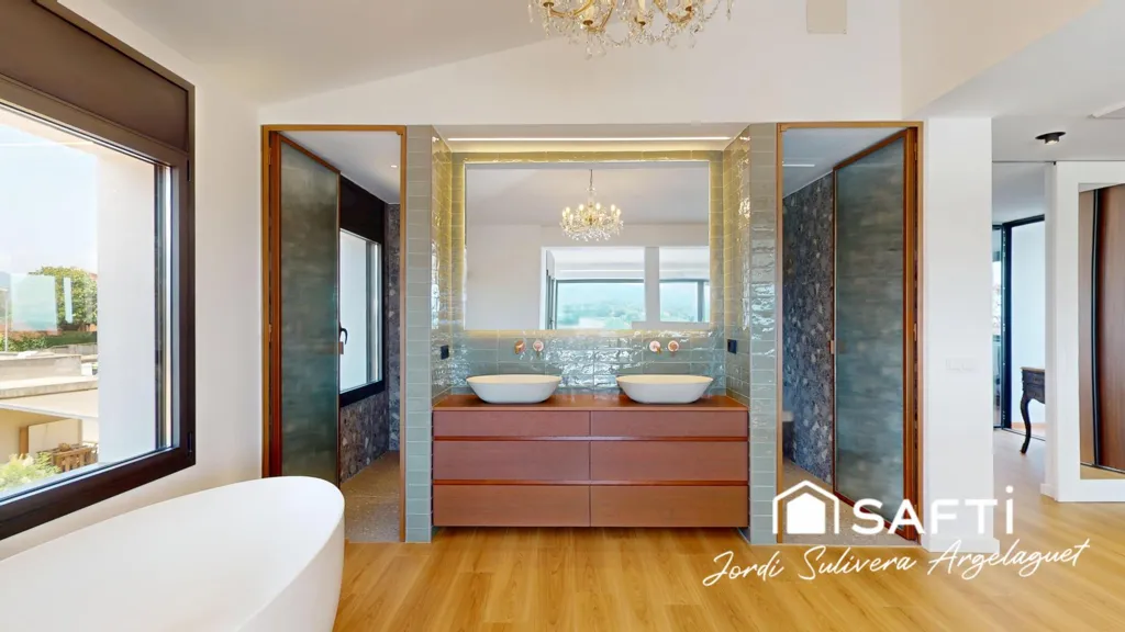 Salles de bain - Luxury Villa with Panoramic Views in Banyoles