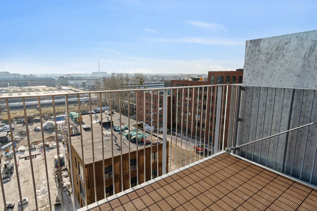Balcon - 2-Bedroom Apartment with Balcony in Herlev