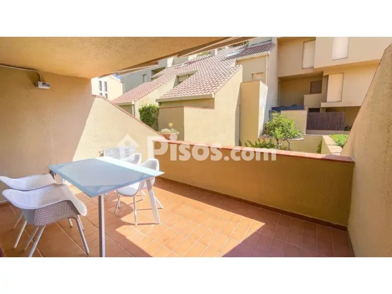 Terrasse - Duplex with Sea View in Platja de Pals