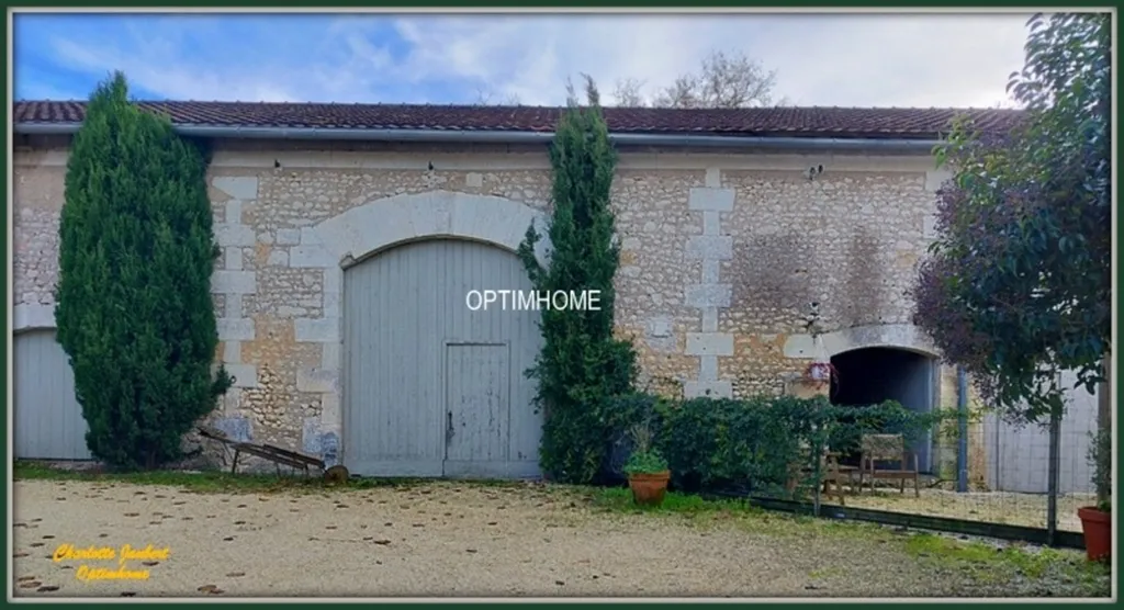 Garden - Character Property with Guest House near Aubeterre