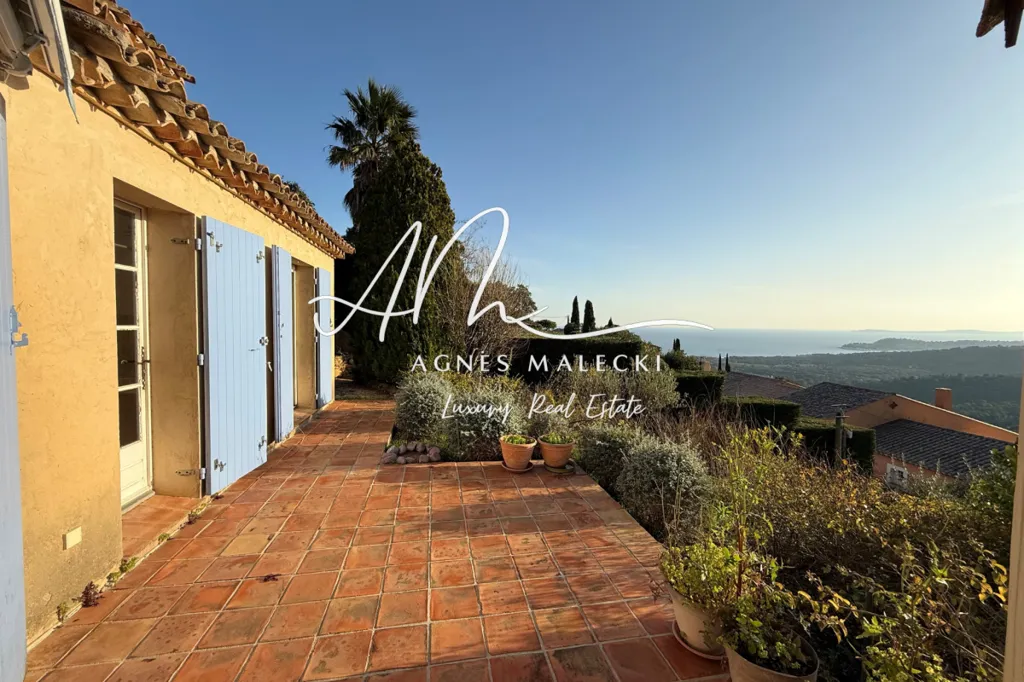 Terrasse - Villa Vue Mer dans Impasse Calme à La Croix-Valmer
