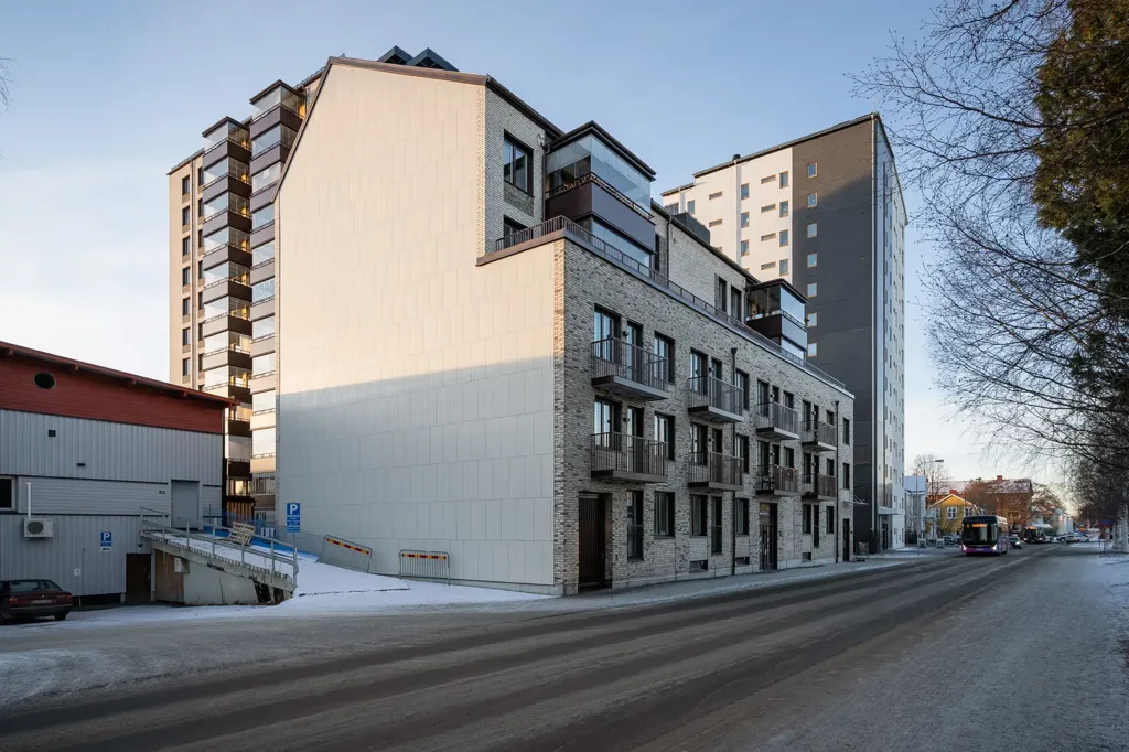 Extérieur - Modern Flat with Balcony in Central Skellefteå