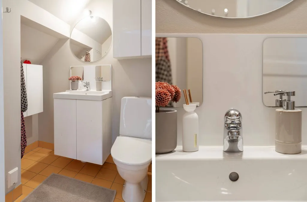 Salles de bain - Charming Putsvilla with Garden in Lilla Ursvik