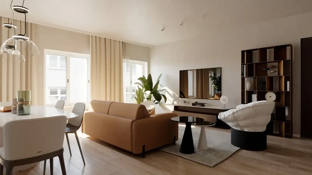 Söögituba - Contemporary Apartment in Milan's City Centre
