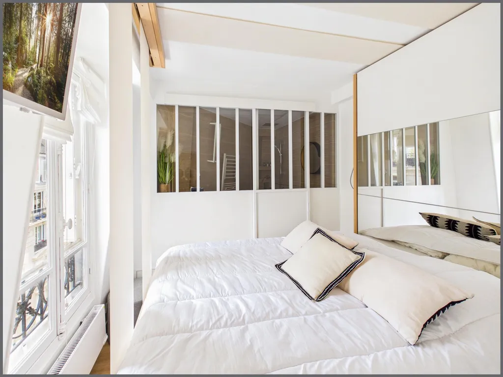 Camere da letto - Studio with Ascender in Paris 17th