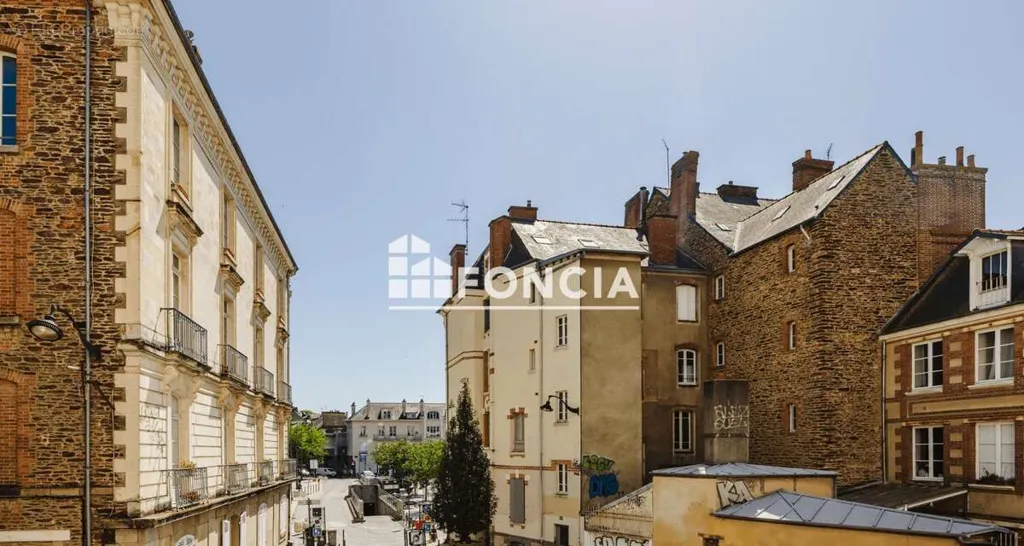 Balcon - Appartement au Calme avec Ascenseur à Rennes Centre
