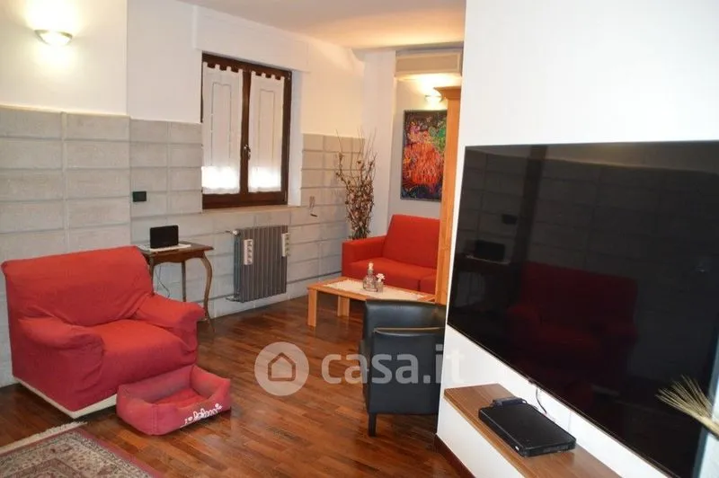 Living Room - Four-Room Apartment with Balcony in Lavello
