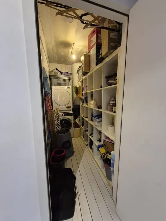 Utility Room - Bright Duplex with Fireplace in Bousval