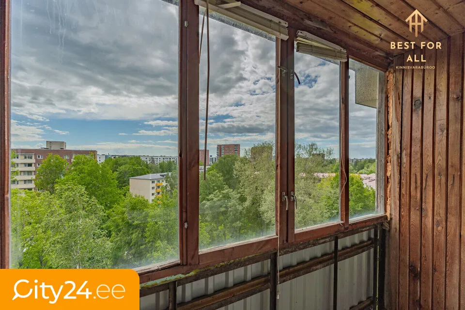 Balcon - Renovated 2-Bedroom Flat with Balcony in Mustamäe