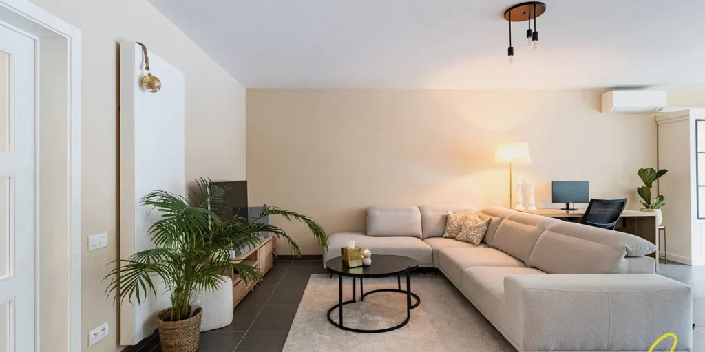 Séjour - Appartement avec 2 Terrasses à Onkerzele